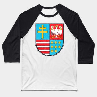 Świętokrzyskie Voivodeship // Poland Coat of Arms Baseball T-Shirt